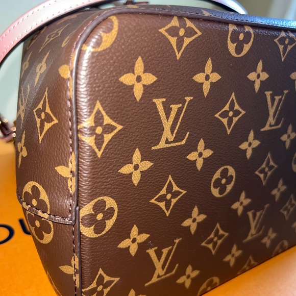 ❌ SOLD: PERFECT CONDITION Louis Vuittton Neonoe Rose Poudré Pink - Picture 10 of 12